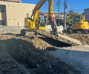 借地返却のための建物解体