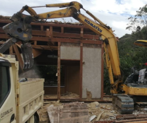 借地返却のための建物解体